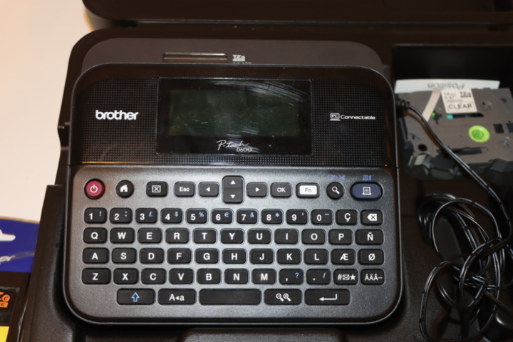 1173758-3 Brother P-touch D600 Label maker