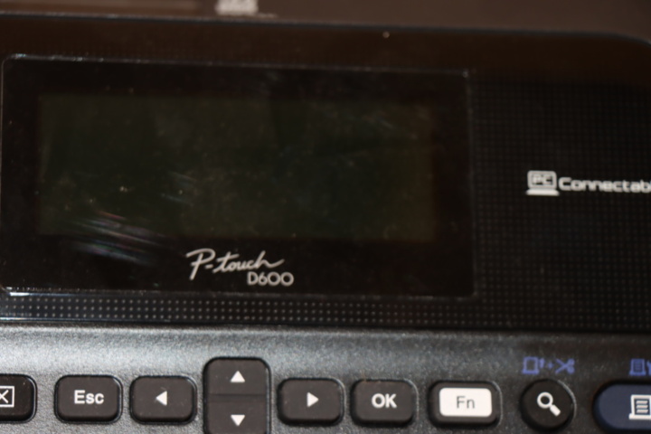 1173758-4 Brother P-touch D600 Label maker