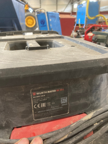 1214955-7 Industrial vacuum cleaner Wurth Master ISS 30-L -2023