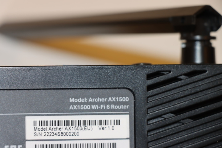 1173764-4 Router Wifi6 TP-link Archer AX1500