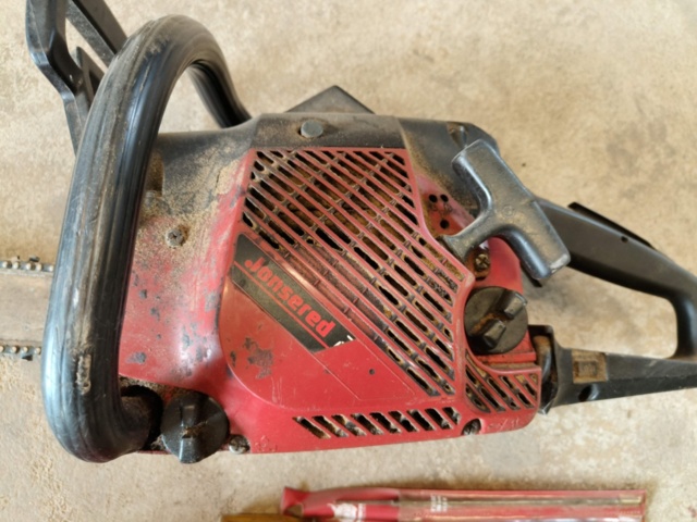 1129808-17 Grass Trimmer & Chainsaw Jonsered