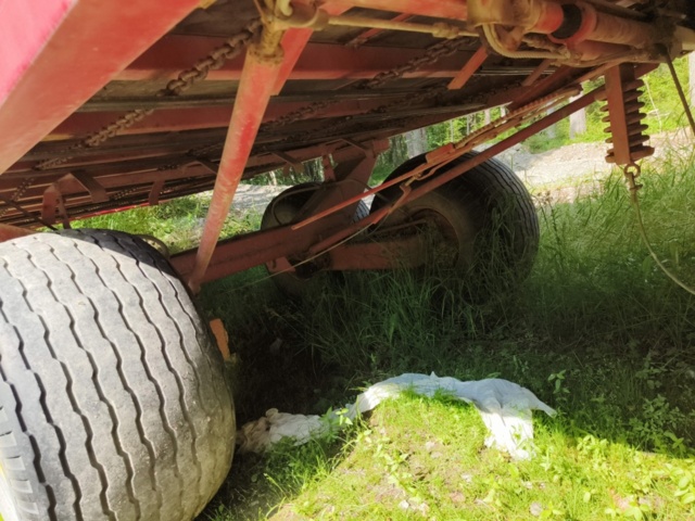 1129825-25 Self-loading trailer Taarup 1030