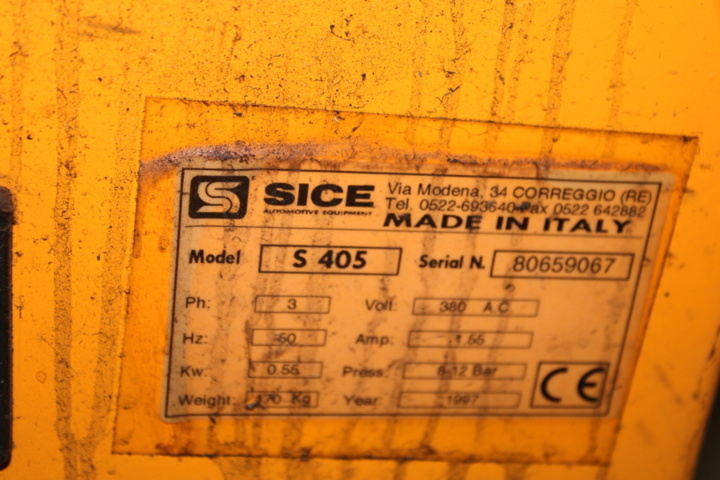 1224027-2 Tire inverting machine Sice S405 -1997