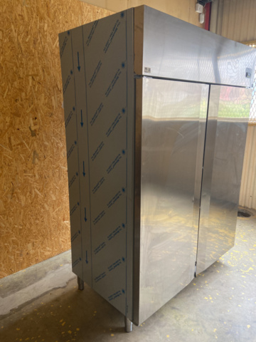 1205441-2 Stainless double fridge - MEC cold