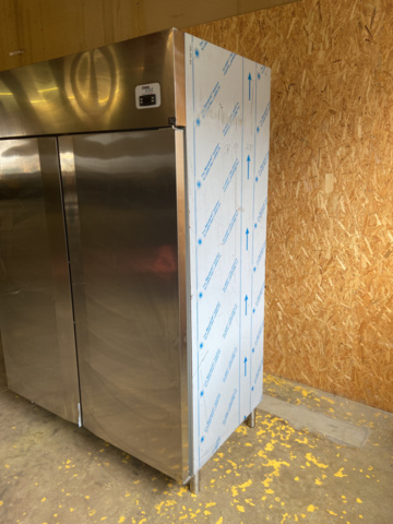 1205441-3 Stainless double fridge - MEC cold