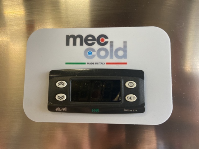 1205441-4 Stainless double fridge - MEC cold