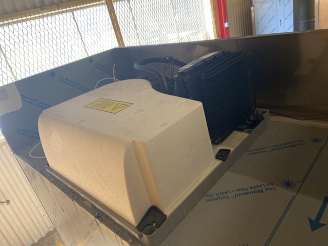 1205441-5 Stainless double fridge - MEC cold