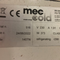 1205441-7 Stainless double fridge - MEC cold