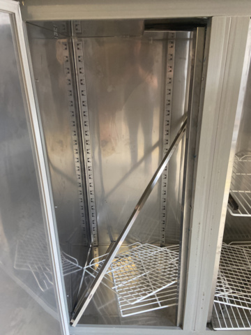 1205441-11 Stainless double fridge - MEC cold