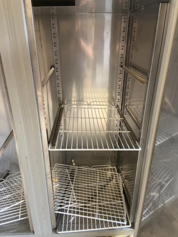 1205441-12 Stainless double fridge - MEC cold