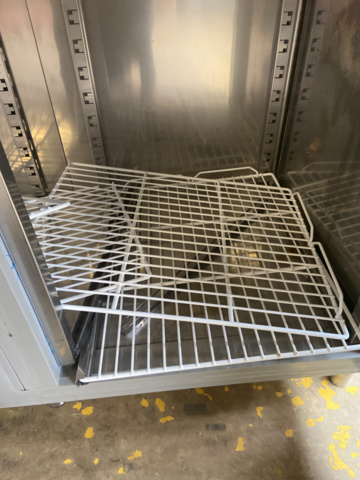 1205441-13 Stainless double fridge - MEC cold