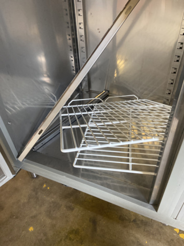 1205441-14 Stainless double fridge - MEC cold