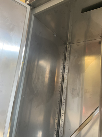 1205441-15 Stainless double fridge - MEC cold