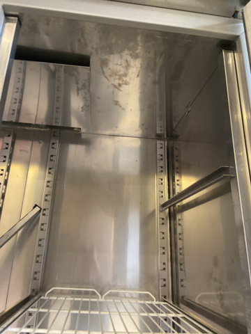 1205441-16 Stainless double fridge - MEC cold