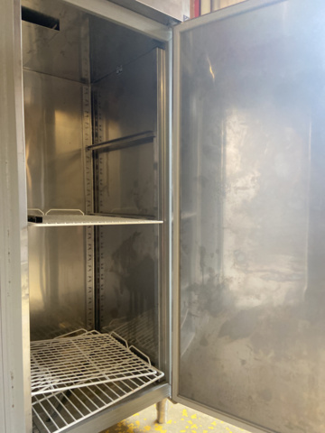 1205441-18 Stainless double fridge - MEC cold