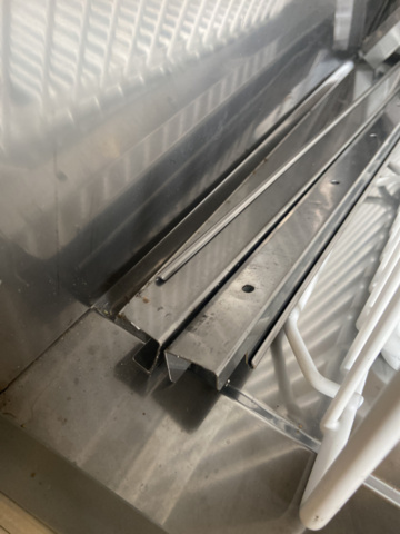 1205441-19 Stainless double fridge - MEC cold