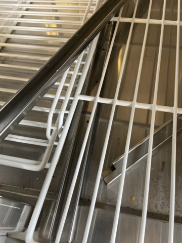 1205441-20 Stainless double fridge - MEC cold