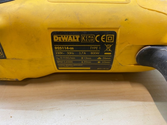 1231351-2 Impact drill DEWALT D25114-QS