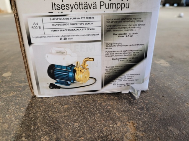 1222506-3 Drivmedelspump EEM20