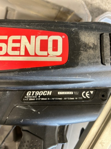 1152152-3 Electric nail gun with accessories - Senco GT90CH