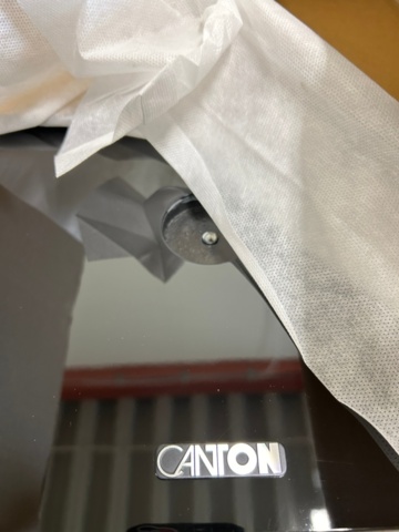 1152156-8 Speaker stand 2 pcs - Canton LS 860 LS 860 Black Piano lacquer