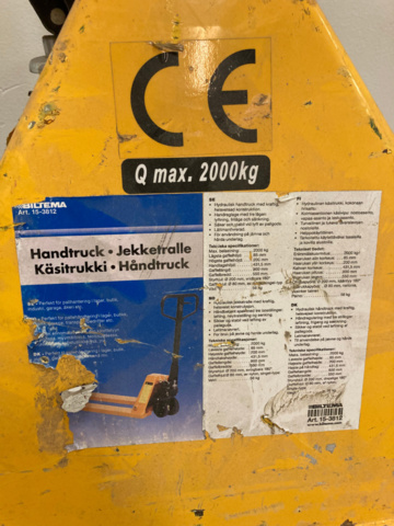 1200520-3 Palldragare Pallyftare