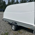 1231843-2 Car trailer with tipper and cover Brenderup CV1000 - 2021