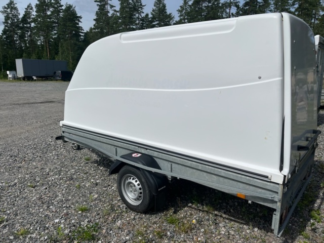 1231843-2 Car trailer with tipper and cover Brenderup CV1000 - 2021