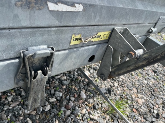 1231843-10 Car trailer with tipper and cover Brenderup CV1000 - 2021