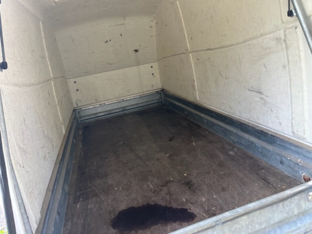 1231843-6 Car trailer with tipper and cover Brenderup CV1000 - 2021