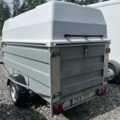 1231845-3 Car trailer with cover Brenderup LV1000 - 2021