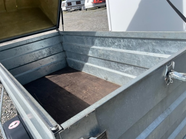 1231845-7 Car trailer with cover Brenderup LV1000 - 2021