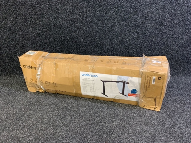 1221625-3 Electric desk frame Andersson DPF-M3000 Motorized Dual Motor Frame Black