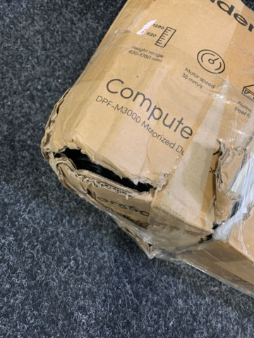 1221625-6 Electric desk frame Andersson DPF-M3000 Motorized Dual Motor Frame Black