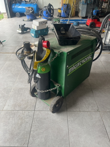 1122019-3 Migatronic Automig 180XE Migweld & tube