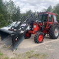 1122033-1 BELARUS MTZ 820 with loader TN 450P bucket