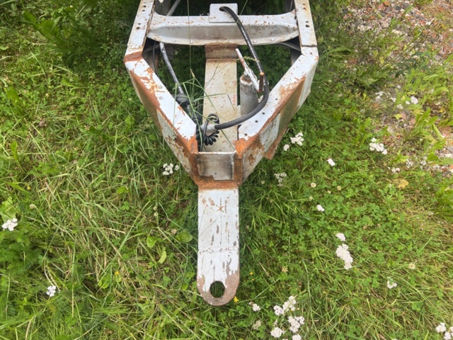 1122036-2 Tipper trailer for tractor