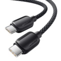 1232828-1 10 st ladd/synkkkabel USB-C - USB-C 100W max, 3 meter, flätad - Frakt ingår