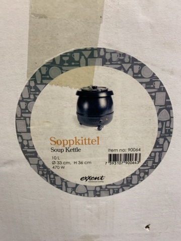 1233487-7 Soup kettle Merxteam 10 L