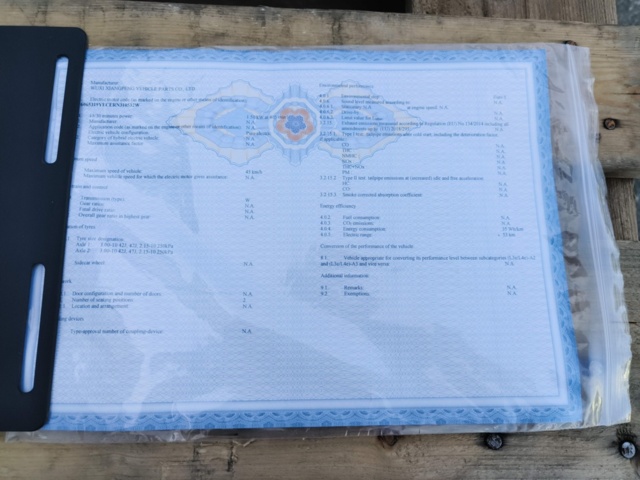 1130114-48 Ny Elmoped Yadea M6L - 1500W -2022