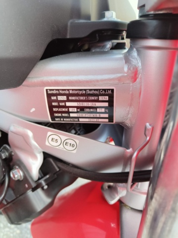 1130115-27 Ny Cross Honda CRF110F -2023