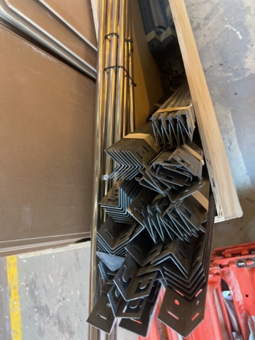 1180797-3 Storage shelves dismantled