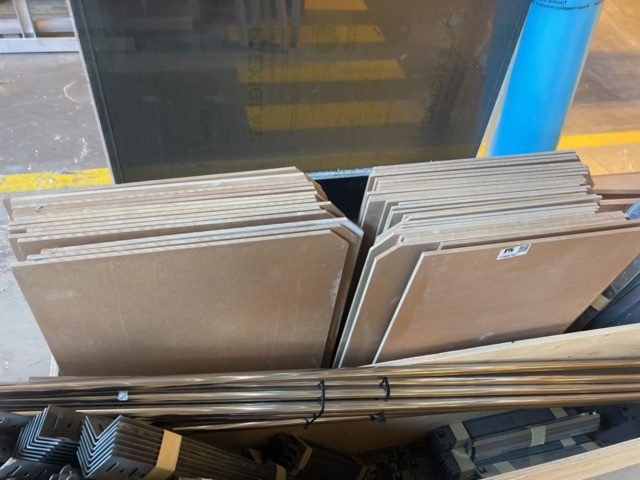 1180797-6 Storage shelves dismantled