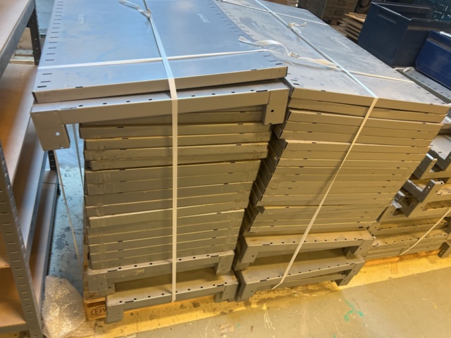 1180797-10 Storage shelves dismantled