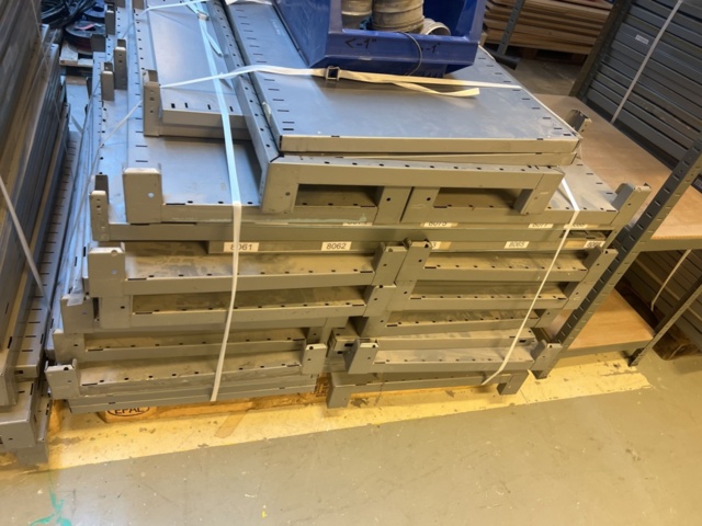 1180797-11 Storage shelves dismantled