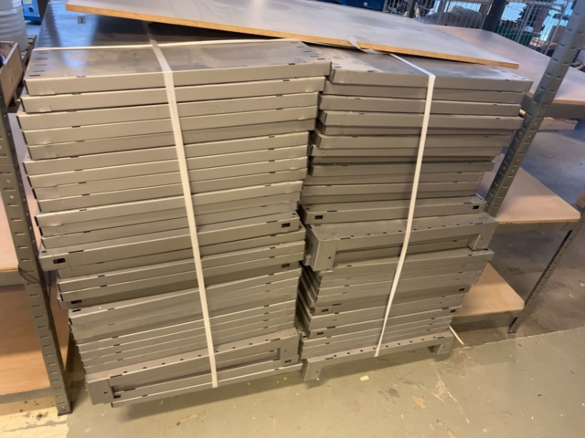 1180797-12 Storage shelves dismantled