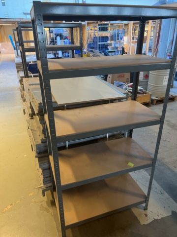 1180797-13 Storage shelves dismantled