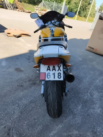 1130125-7 Motorcycle Yamaha YZF600R 4WD -1996