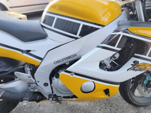 1130125-36 Motorcycle Yamaha YZF600R 4WD -1996