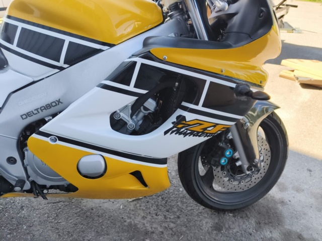 1130125-38 Motorcycle Yamaha YZF600R 4WD -1996